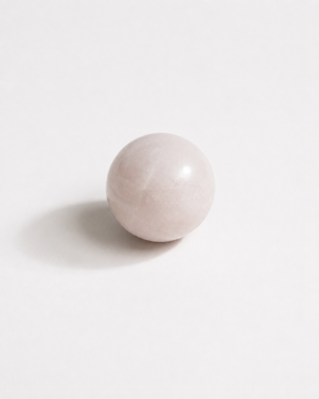Rose quartz ball
