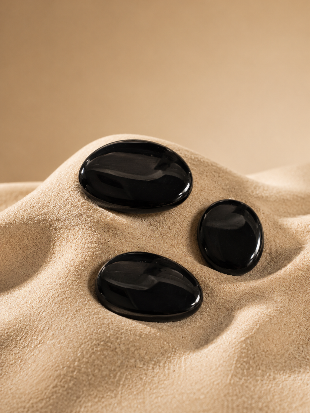 Black Onyx oval Stones