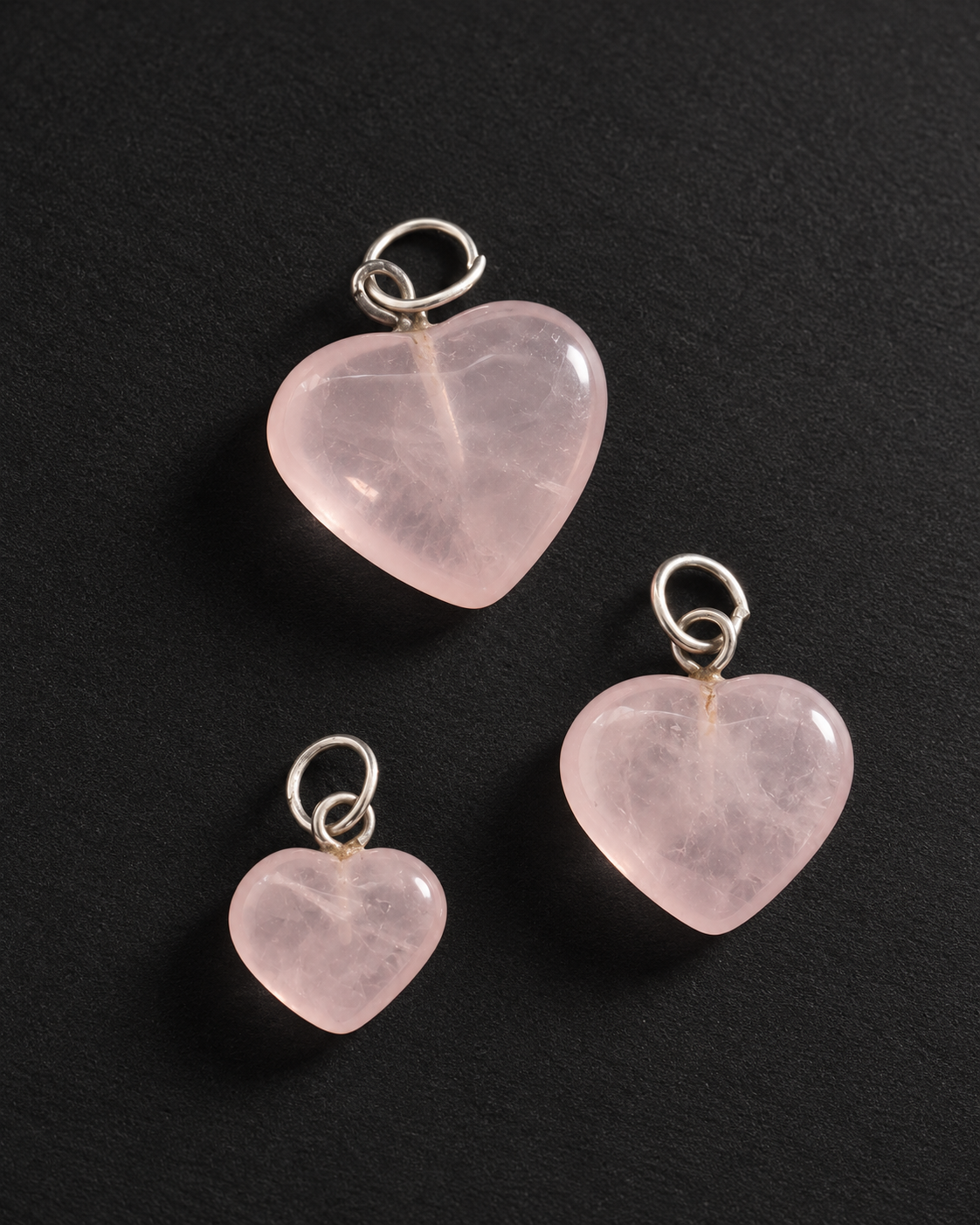 Rose quartz pendant