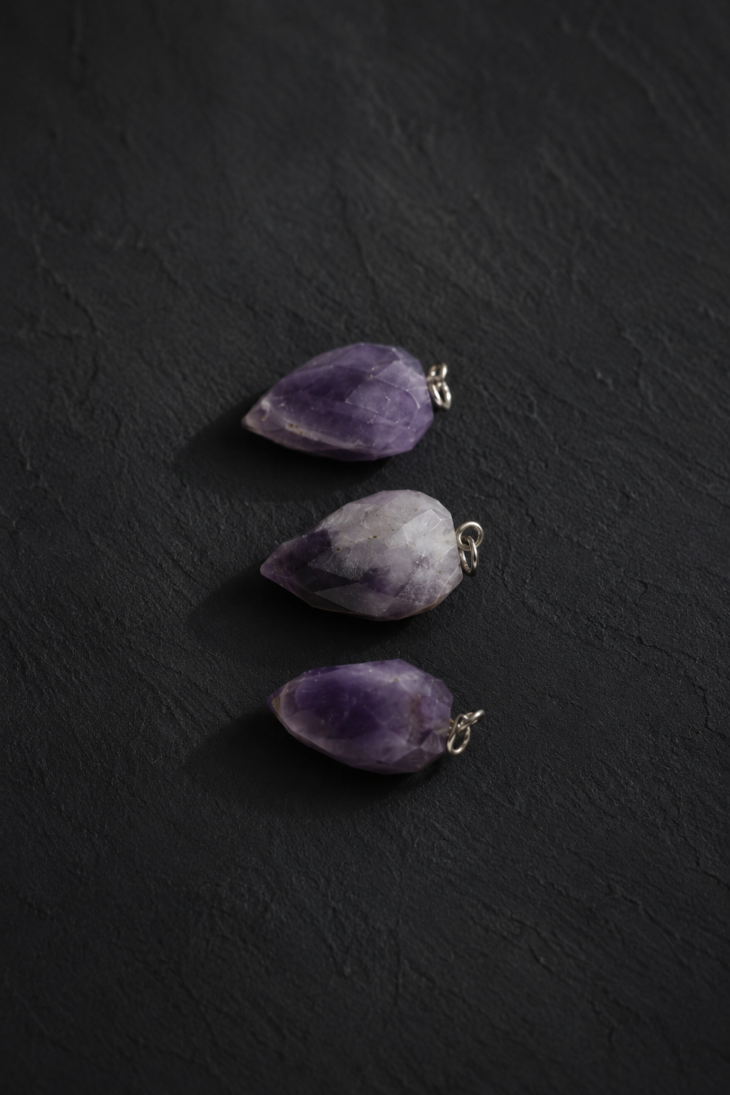 Amethyst Drop Pendant