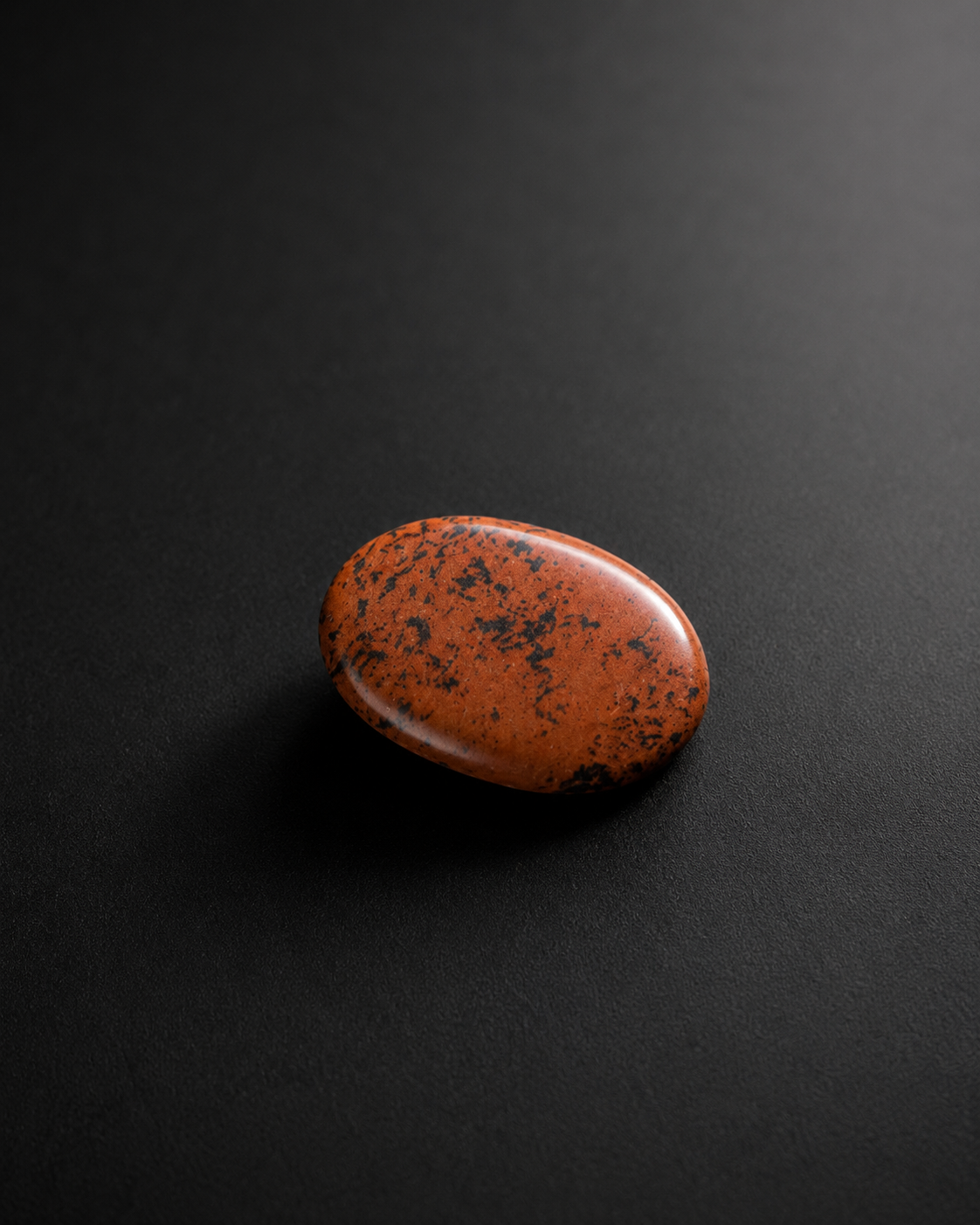 Obsidian Oval Stone